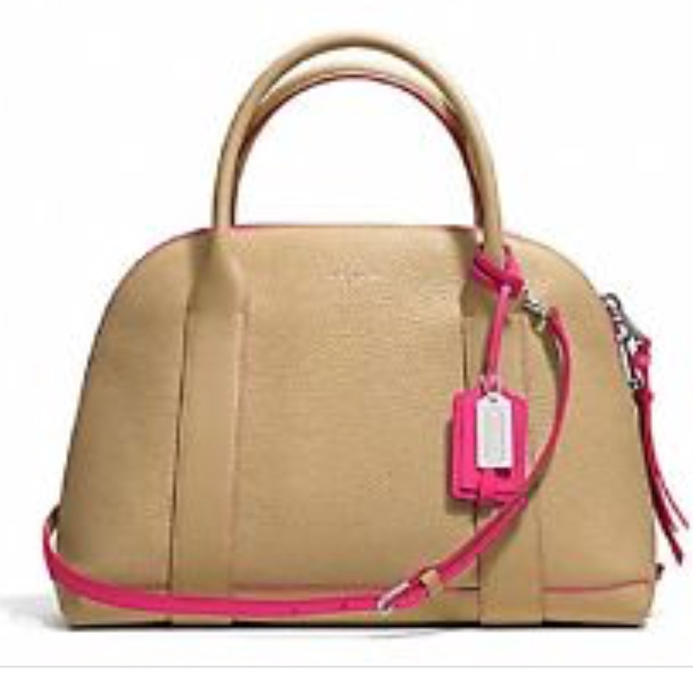 Coach large satchel bag